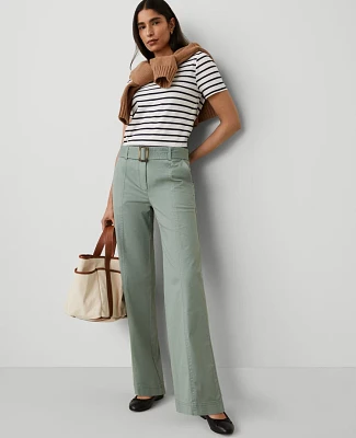 Ann Taylor Weekend Collection Belted Utility Pant Women's