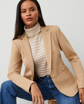 Ann Taylor The Petite Hutton Blazer Ponte Women's