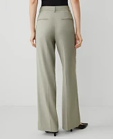 Ann Taylor The Tall Wide-Leg Pant Seagrass Women's