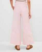 Ann Taylor Weekend Collection Wide-Leg Ankle Pant Women's