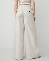 Ann Taylor The Petite Statement Wide-Leg Pant Women's