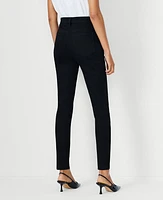 Ann Taylor High Rise Skinny Jeans Classic Black Wash