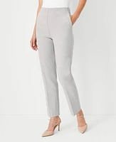 Ann Taylor The High Rise Side Zip Ankle Pant Bi-Stretch