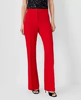 Ann Taylor The Flare Trouser Pant in Double Crepe