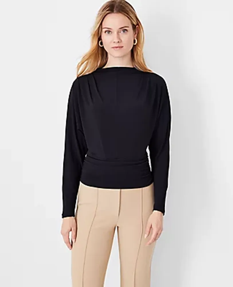 Ann Taylor Drape Neck Dolman Top