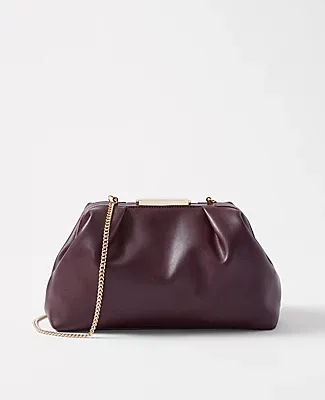 Ann Taylor Soft Frame Clutch