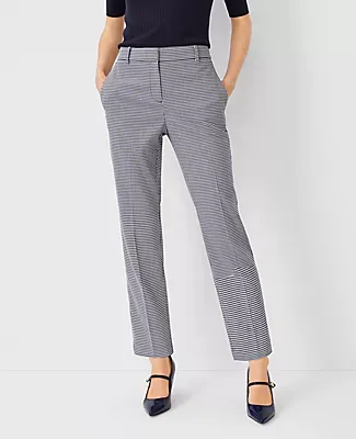 Ann Taylor The Eva Ankle Pant in Houndstooth