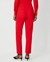 Ann Taylor The Petite High Rise Pencil Pant in Fluid Crepe - Curvy Fit Size 00 Jubilee Women's