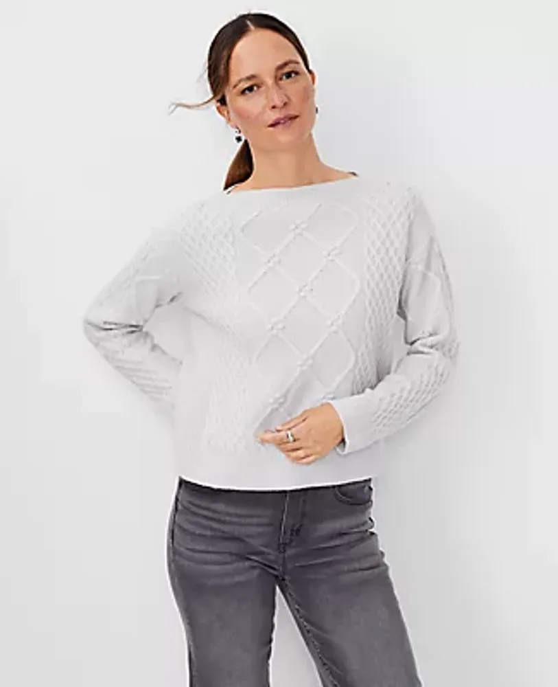 Ann Taylor Relaxed Cable Sweater