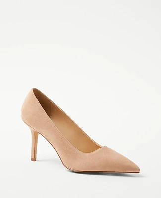 Ann Taylor Mae Suede Pumps Women's