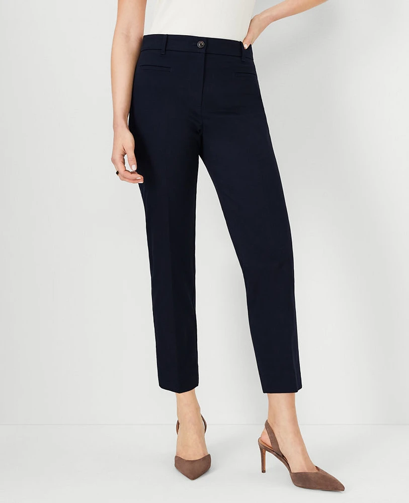 Ann Taylor The Petite Cotton Crop Pant