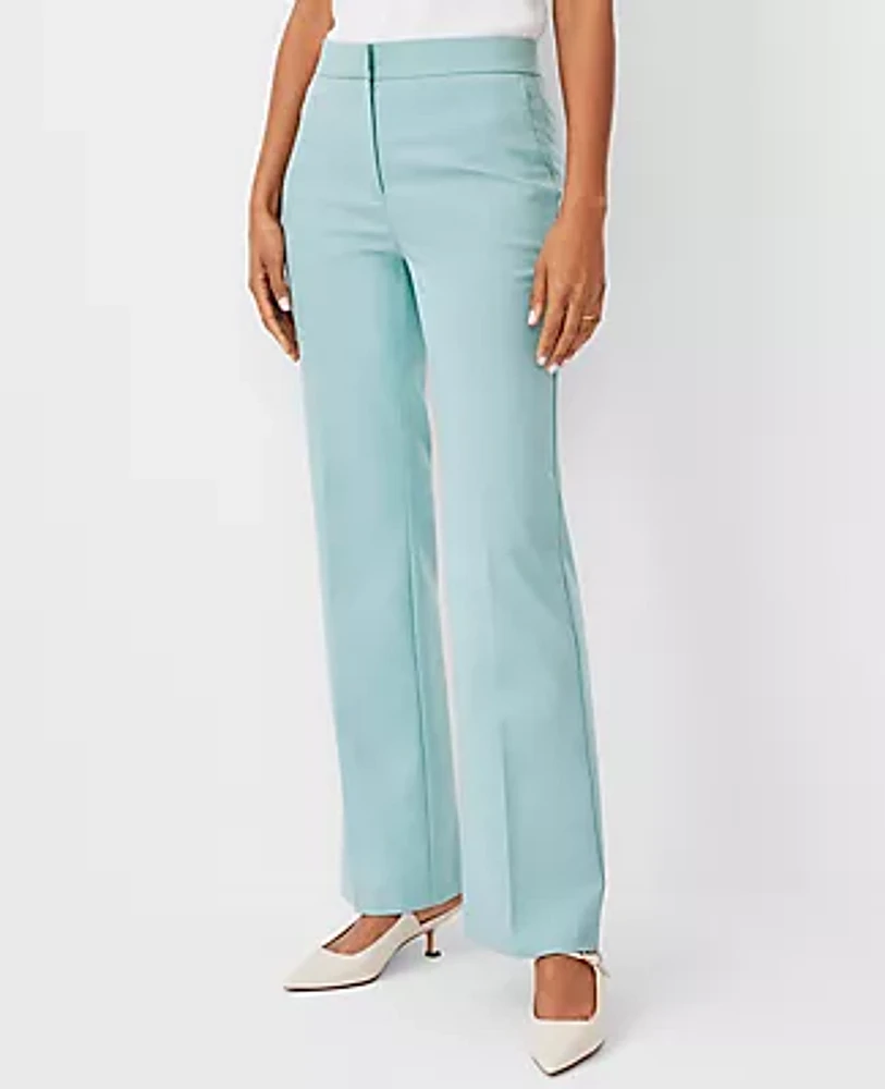 Ann Taylor The Petite High Rise Ankle Pant in Texture - Curvy Fit