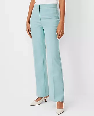 Ann Taylor The Petite High Rise Ankle Pant in Texture - Curvy Fit