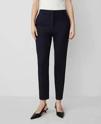 Ann Taylor The High Rise Everyday Ankle Pant Stretch Cotton - Curvy Fit Women's