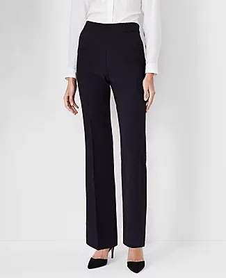 Ann Taylor The Tall Side Zip Trouser Pant Fluid Crepe