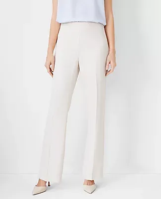Ann Taylor The Tall Side Zip Trouser Pant Fluid Crepe