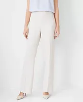 Ann Taylor The Tall Side Zip Trouser Pant Fluid Crepe