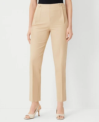 Ann Taylor The Pencil Sailor Pant Twill