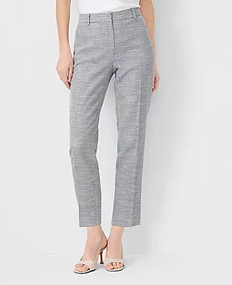 Ann Taylor The Tall Mid Rise Eva Ankle Pant Texture