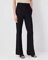 Ann Taylor The Cuffed Trouser Pant Linen Twill