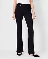Ann Taylor Petite Mid Rise Boot Cut Jeans in Classic Mid Wash