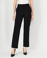 Ann Taylor The Tab Waist Straight Ankle Pant Women's