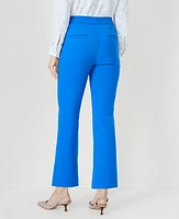 Ann Taylor The Sailor Flared Ankle Pant Size 2 Intense Lapis Women's