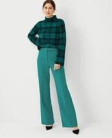 Ann Taylor The Belted Boot Pant Size 0 Green Marais Women's