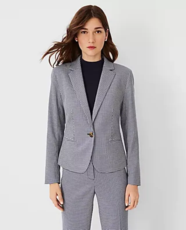 The Ann Taylor Houndstooth Blazer I Was Influenced To Buy