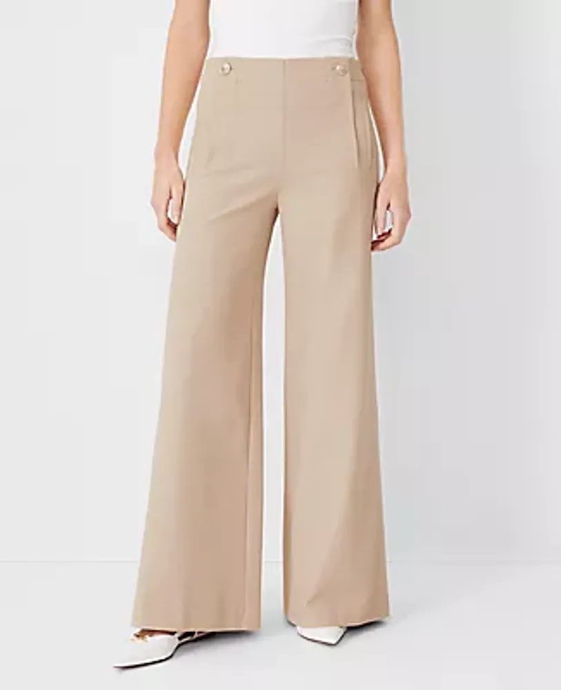 Ann Taylor LOFT Trousers Pants in Twill in Julie Fit Size 6 Regular Black  Color | eBay