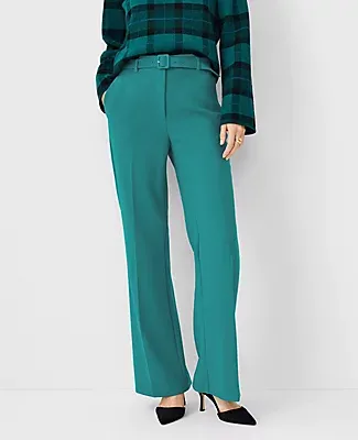 Ann Taylor The Petite Belted Boot Pant