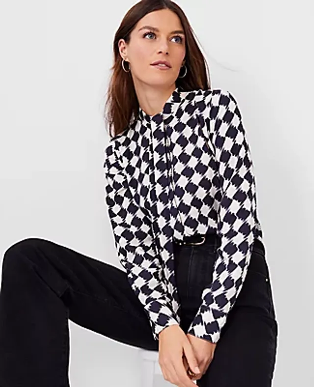 By Anthropologie Tie Blouse