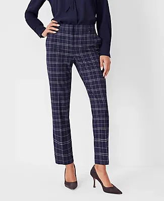 Ann Taylor The Eva Ankle Pant in Plaid