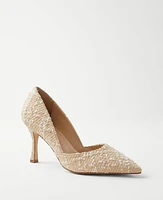 Ann Taylor Azra Tweed Pumps Neutral Multi Women's