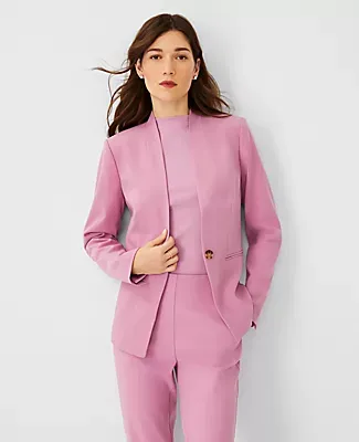 Ann Taylor The Cutaway Blazer in Bi-Stretch