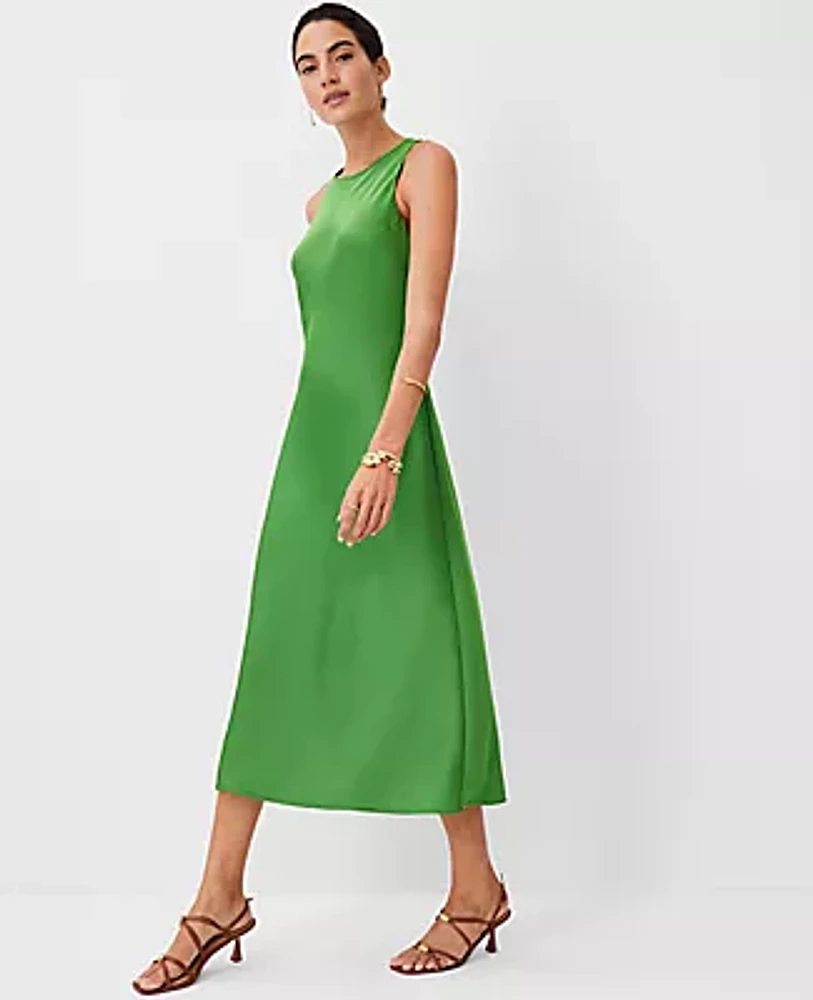 Ann Taylor Sleeveless Midi Dress