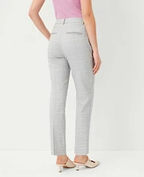 Ann Taylor The Petite High Rise Ankle Pant in Plaid