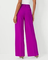 Ann Taylor The Wide Leg Pant Crepe