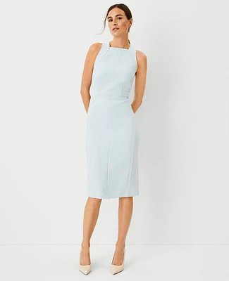 Ann Taylor Petite Halter Sheath Dress Women's