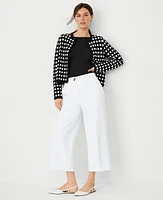 Ann Taylor The Kate Wide Leg Crop Pant