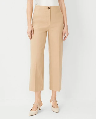 Ann Taylor The Petite Kate Wide Leg Crop Pant