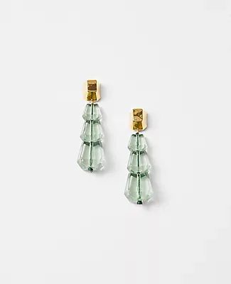Ann Taylor Italian Collection Prism Drop Earrings