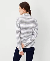 Ann Taylor Petite Relaxed Mock Neck Top Women's