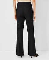 Ann Taylor The Petite Cuffed Trouser Pant Linen Twill Women's