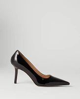 Ann Taylor Nip Toe Patent Pump Black Women's