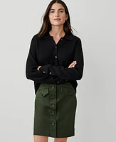 Ann Taylor AT Weekend Polo Sweater Women's