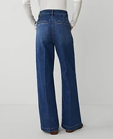 Ann Taylor The Denim Trouser Classic Indigo Wash Women's