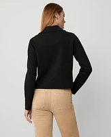 Ann Taylor Double Breasted Sweater Jacket Women's