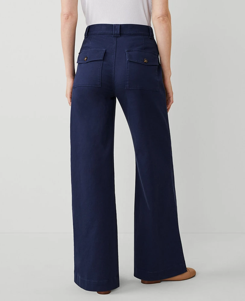 Ann Taylor AT Weekend Wide Leg Pants Women's