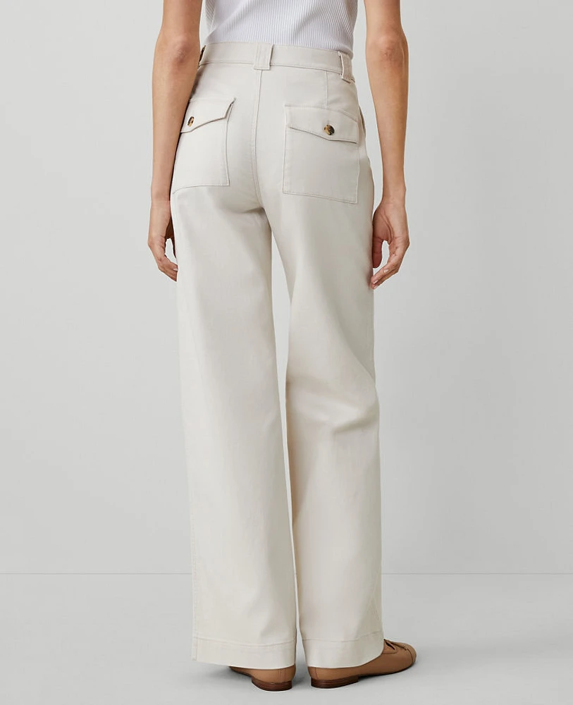 Ann Taylor AT Weekend Wide Leg Pants Women's